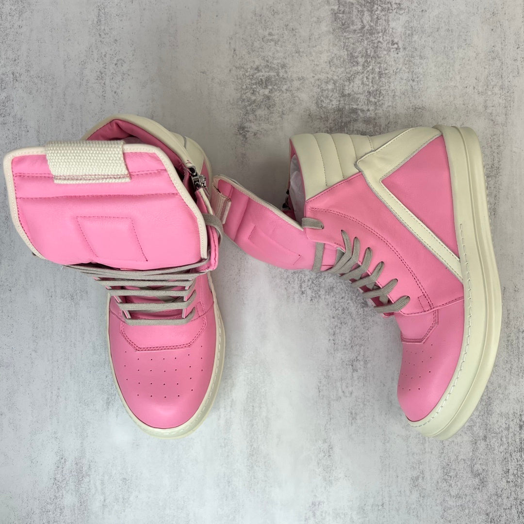 Rick Owens Geobasket "Pink-Beige"