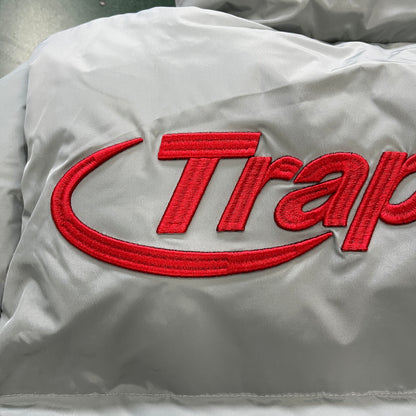 Trapstar Hyperdrive Down Jacket "Grey-Red"