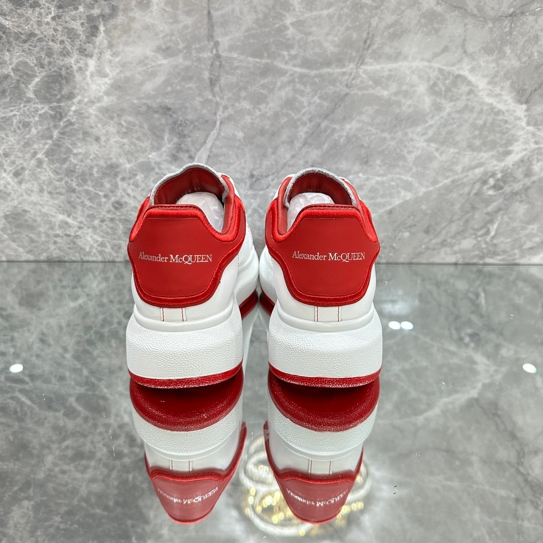 Alexander McQueen Oversized "White-Red Outline"
