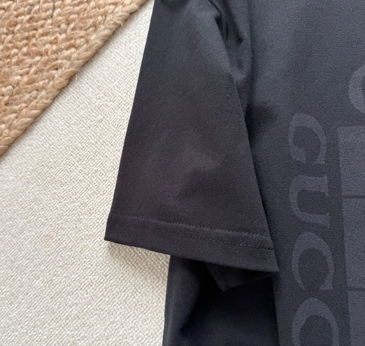 Gucci Cotton Jersey T-Shirt with Print "Black"