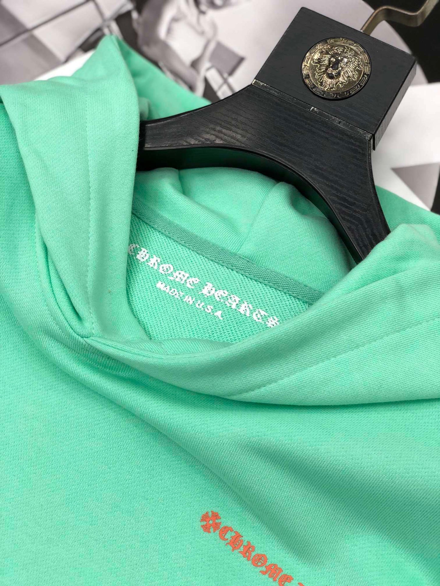 Chrome Hearts Hoodie "Turquoise"