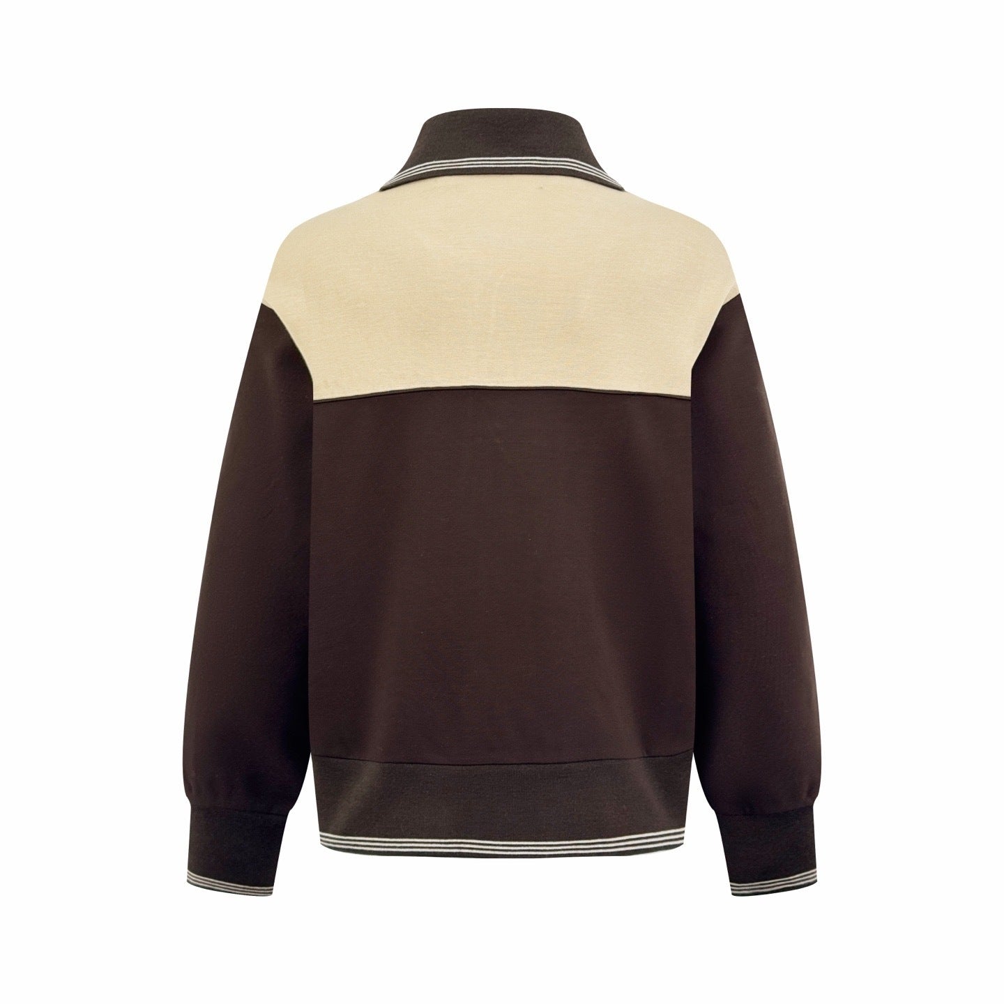Miu Miu Zip-up Sweatshirt "Beige-Brown"