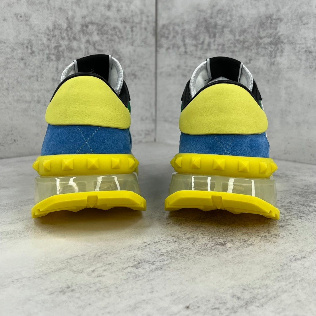 Valentino Garavani Netrunner "Green-Blue-Yellow"