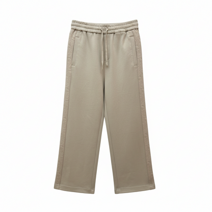 Dior Oblique Track Pants "Beige Cotton-Blend Jersey"