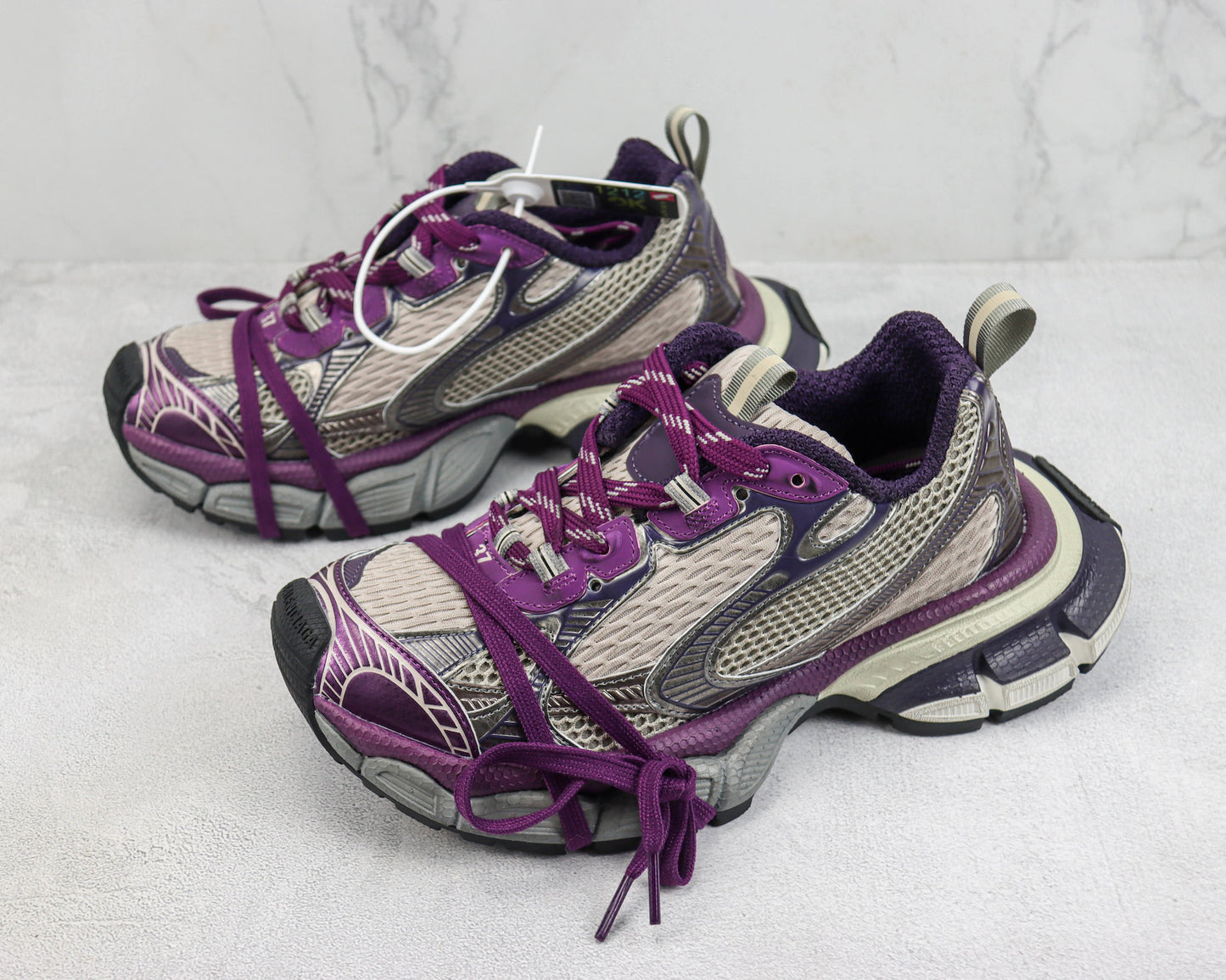 Balenciaga 3XL "Purple-Silver"