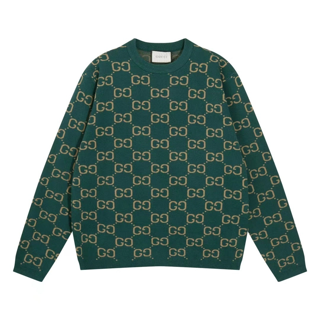 Gucci Sweater "Green-Beige"