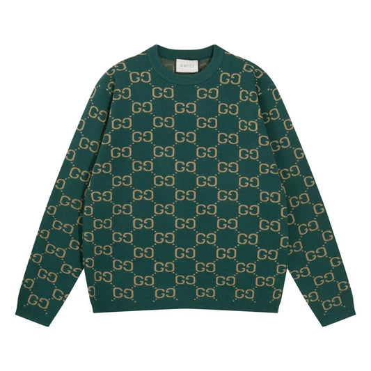 Gucci Sweater "Green-Beige"