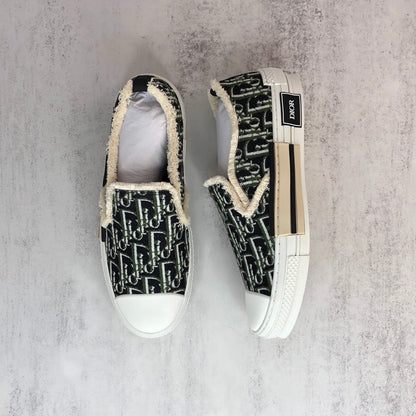 Dior B23 Slip-On "Black-Green-White"