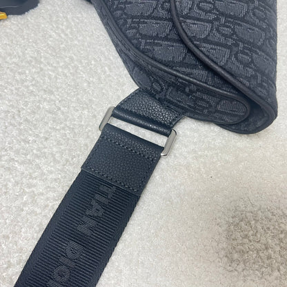 Dior Mini Saddle Bag Oblique Jacquard