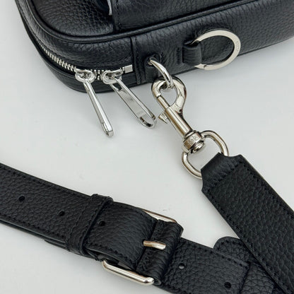 Gucci GG Jumbo Leather Crossbody Bag