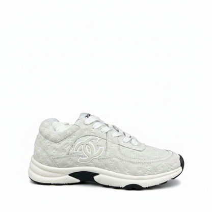 Chanel 22A "Grey All Over Logo"