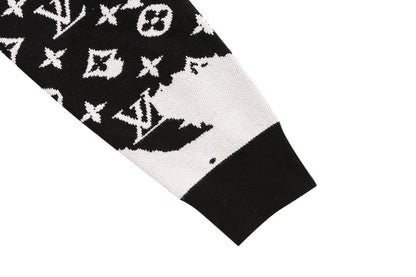 Louis Vuitton Monogram Bandana Sweater "Black-White"