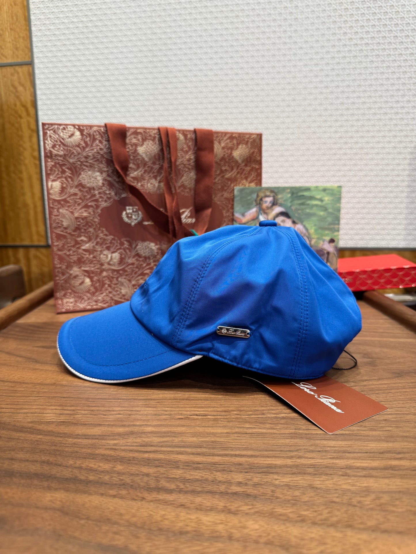 Loro Piana Baseball Hat "Blue"