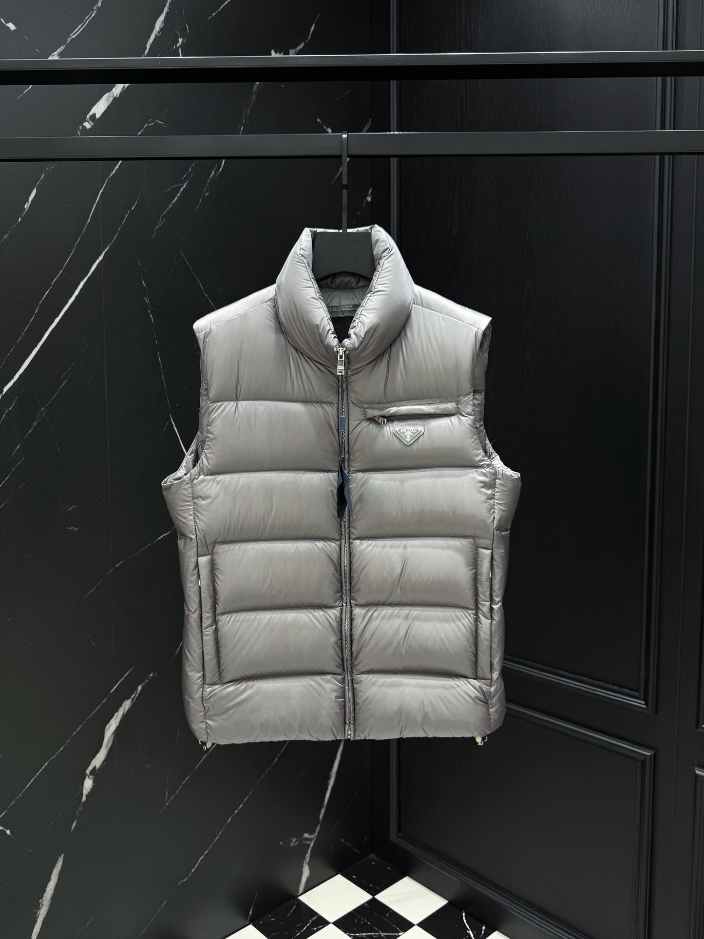 Prada Down Vest "Grey"