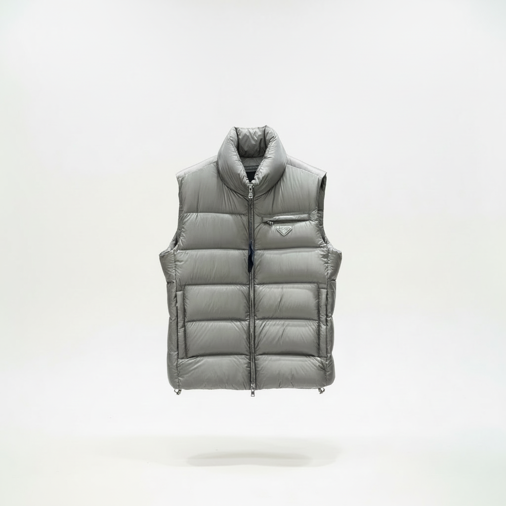 Prada Down Vest "Grey"