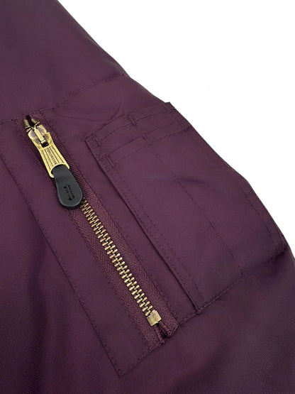 Balenciaga Bomber Jacket "Burgundy"