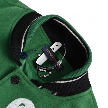 Louis Vuitton Varsity Bomber Jacket "Green"