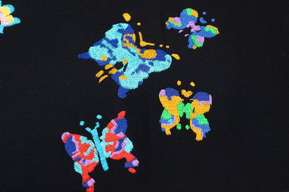 Louis Vuitton LV Butterflies Crewneck Sweatshirt "Total Eclipse"