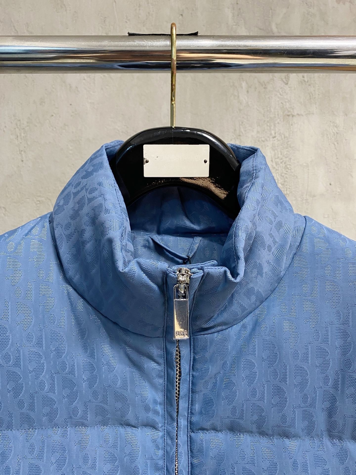 Dior Oblique Down Jacket "Baby Blue"