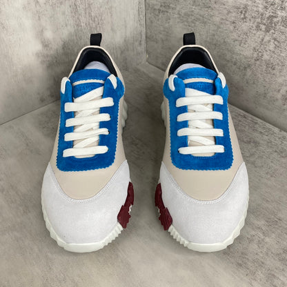 Hermes Bouncing Sneakers "Beige-Grey-Blue"
