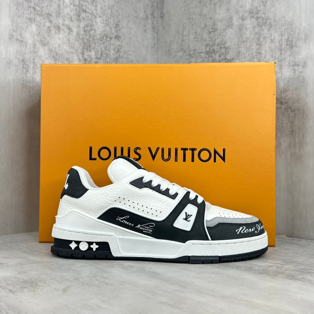 Louis Vuitton Trainers "Black-White"