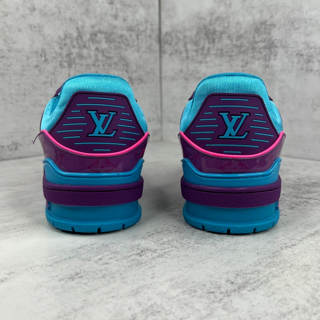 Louis Vuitton Trainers "Purple-Teal"