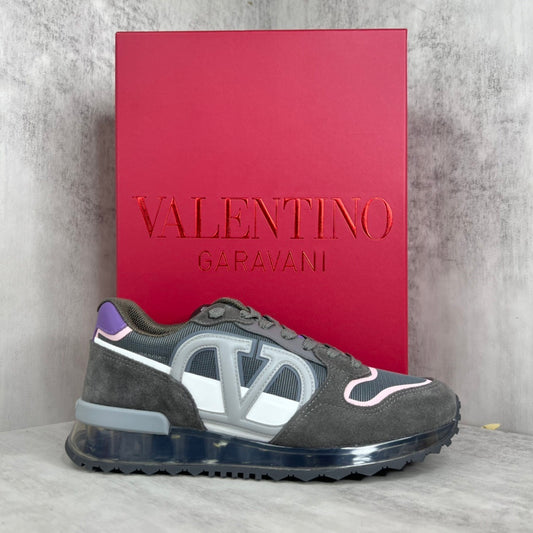 Valentino Garavani V-Logo "Grey-White-Purple"
