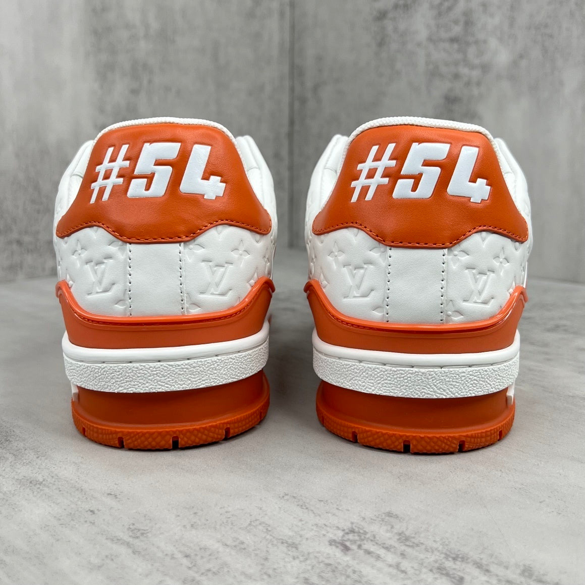 Louis Vuitton Trainers "Orange-White"