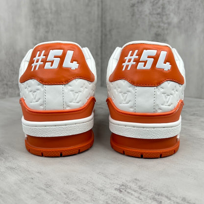 Louis Vuitton Trainers "Orange-White"