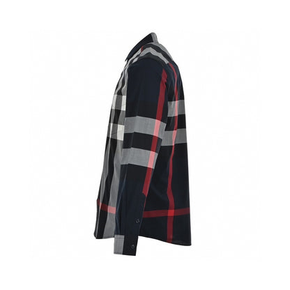 Burberry Check Stretch Poplin Shirt "Multicolour"