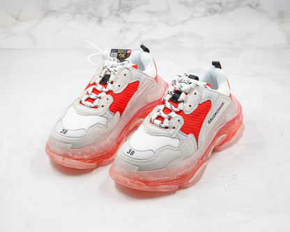Balenciaga Triple S "White-Red-Pink"