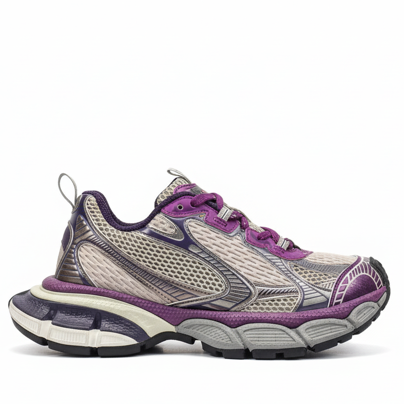 Balenciaga 3XL "Purple-Silver"