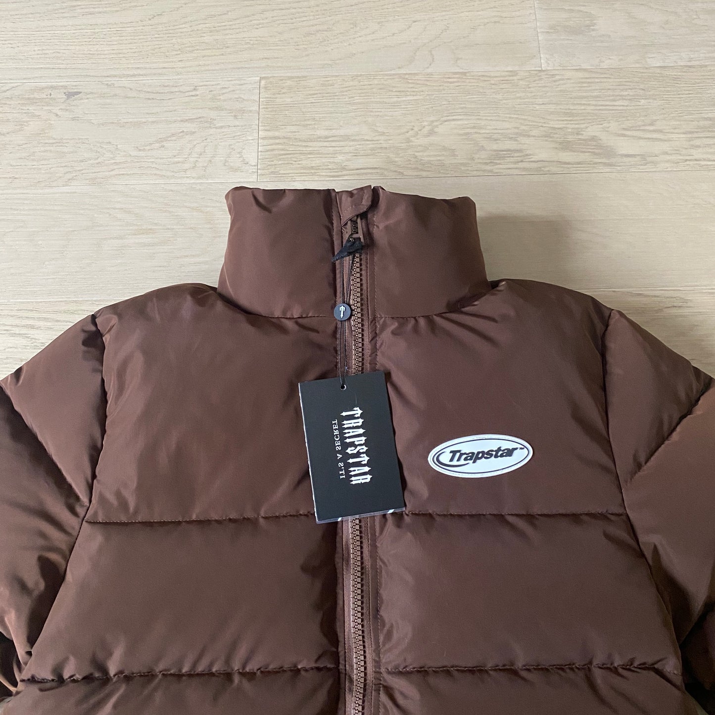 Trapstar Hyperdrive Down Jacket "Brown"