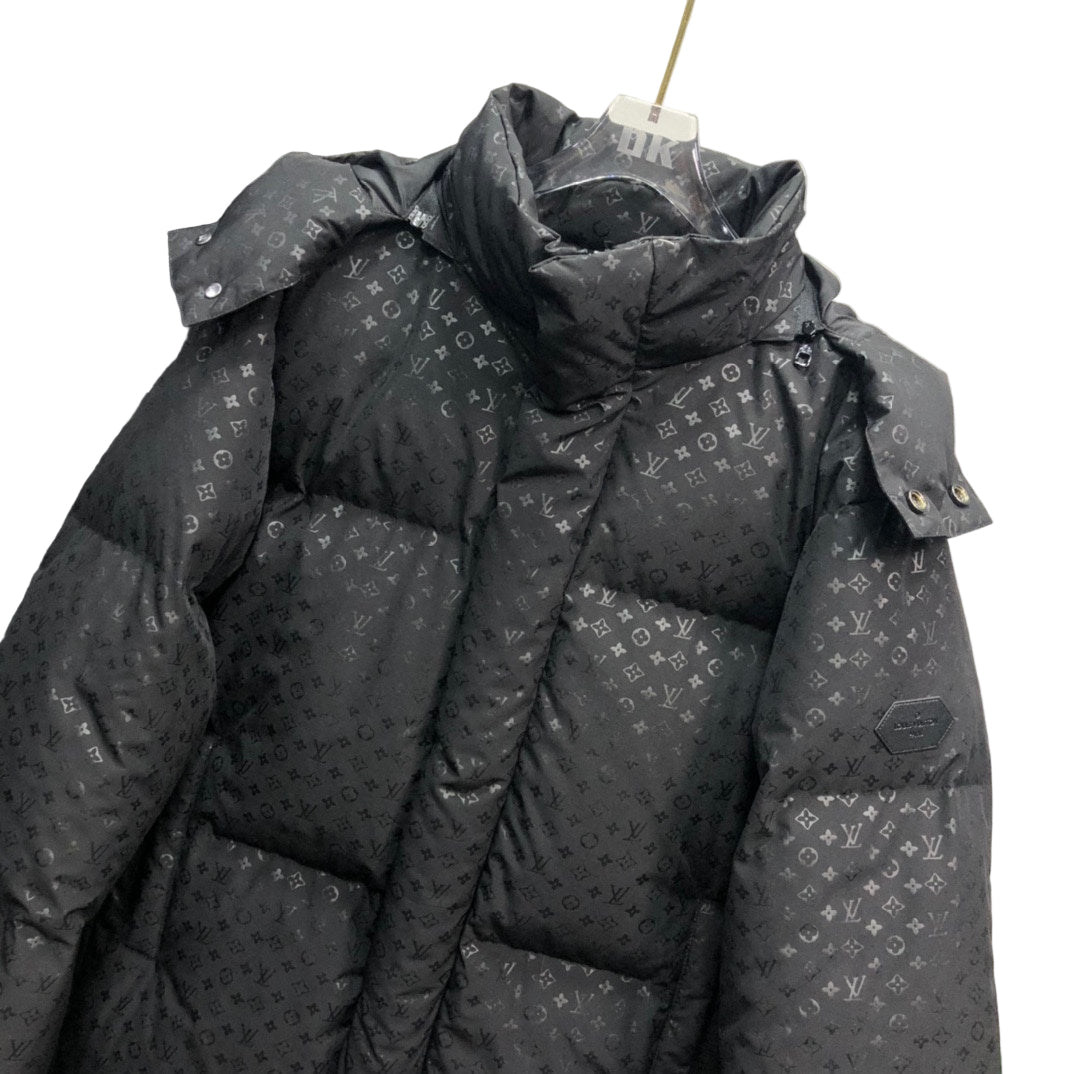 Louis Vuitton Monogram Down Jacket "Black"