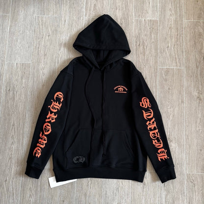 Chrome Hearts Hoodie "Black-Orange"