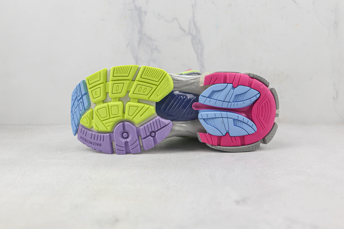 Balenciaga Runner "Light grey-Purple-Yellow"