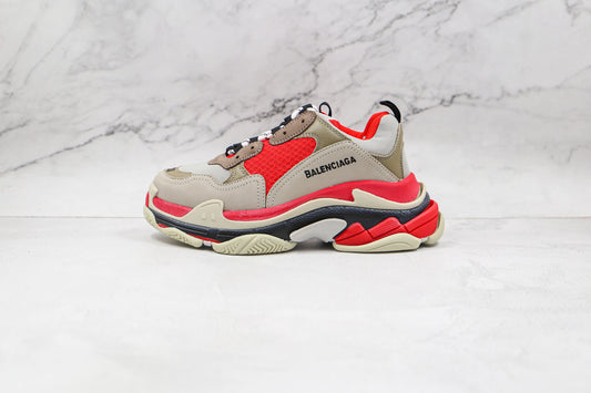 Balenciaga Triple S "Red-Grey"