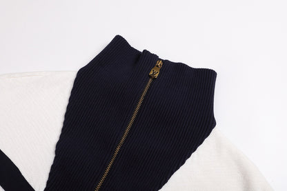 Louis Vuitton Knitted Cotton Sailor Blouson "White"