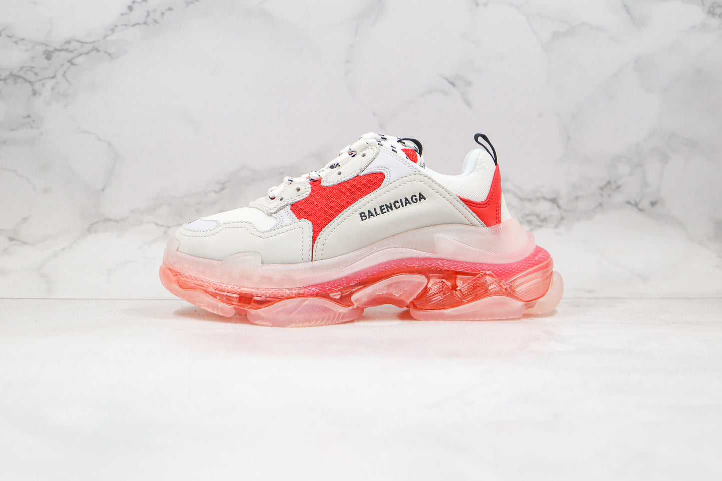 Balenciaga Triple S "White-Red-Pink"