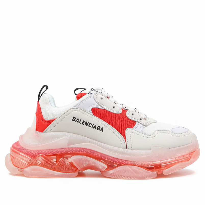 Balenciaga Triple S "White-Red-Pink"