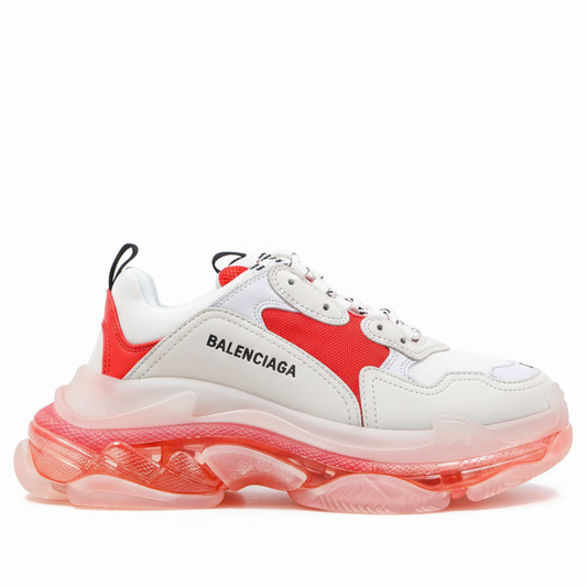 Balenciaga Triple S "White-Red-Pink"