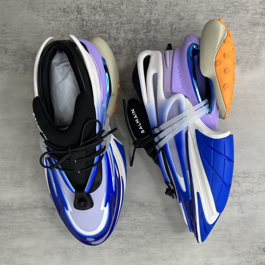 Balmain Unicorn "White-Blue-Purple"