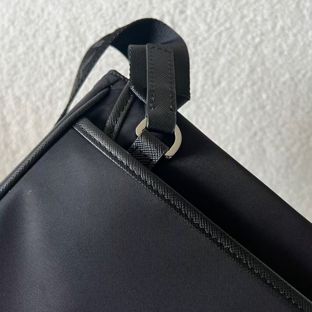 Prada Re-Nylon and Saffiano Leather Shoulder Bag