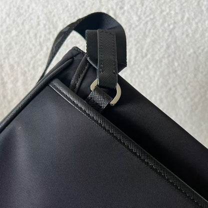 Prada Re-Nylon and Saffiano Leather Shoulder Bag