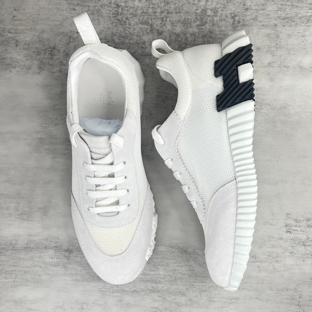 Hermes Bouncing Sneakers "White-Grey"