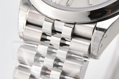 Rolex Date Just 36mm Jubilee Bracelet Silver Dial