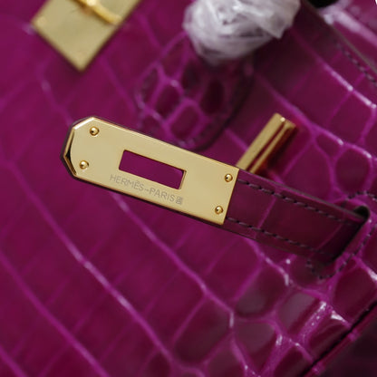 Hermès Crocodile Birking 35