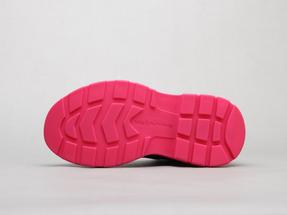 Alexander McQueen Ankle Boots "Black-Pink"