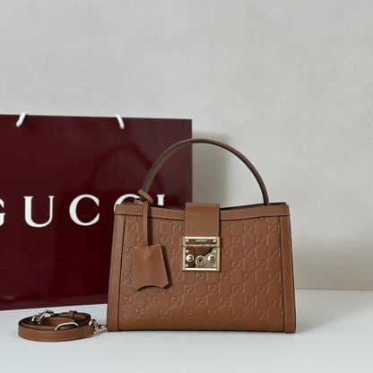 Gucci Padlock Medium Top Handle Bag