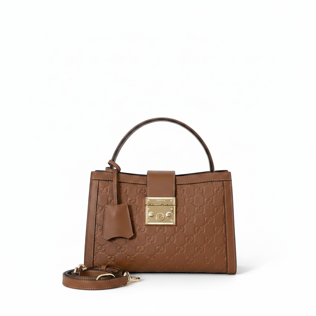 Gucci Padlock Medium Top Handle Bag